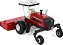 Miniatura Segadora Enleiradora Massey Ferguson WR265 ERTL Escala 1/64 em Metal - Imagem 5