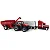 Kit Miniatura Case IH 44384 ERTL Colheitadeira 8250 Axial-Flow Trator e Caminhão Graneleiro 1/64 - Imagem 3