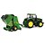 Miniatura Agrícolas Trator John Deere 7R 250, Colhedora W235R Enfardadeira 560R 1/64 ERTL - Imagem 5
