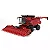 Miniatura Colheitadeira Case IH 7250 1/64 Com Plataformas de Milho e Grãos ERTL Prestige Collection - Imagem 5