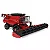 Miniatura Colheitadeira Case IH 7250 1/64 Com Plataformas de Milho e Grãos ERTL Prestige Collection - Imagem 2