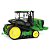 Miniatura Trator Agrícola De Esteira John Deere 9510RT ERTL 1/32 Metal Diecast - Imagem 3