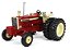 Miniatura Trator Case IH Farmall 1206 ERTL Escala 1/32 Metal Prestige Collection - Imagem 2