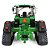 Miniatura Trator Agrícola John Deere 8RX 410 ERTL Escala 1/16 Esteiras de Borracha - Imagem 8