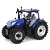 Miniatura Trator Agrícola New Holland T7.300 ERTL Escala 1/32 Metal Prestige Collection - Imagem 1
