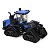 Miniatura Trator Agrícola de Esteiras New Holland T9.655 Smartrax ERTL 1/64 Prestige Collection - Imagem 4