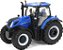 Miniatura Trator Agrícola New Holland T7.300 ERTL Escala 1/64 Com PLM Prestige Collection - Imagem 1