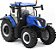 Miniatura Trator Agrícola New Holland T7.300 ERTL Escala 1/64 Com PLM Prestige Collection - Imagem 2