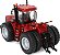 Miniatura Trator Agrícola Case IH Steiger 400 ERTL Escala 1/64 Metal Diecast - Imagem 3