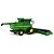 Miniatura Colheitadeira John Deere S780 ERTL 1/64 Diecast e Plataforma de Grãos - Imagem 3