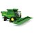 Miniatura Colheitadeira John Deere S780 ERTL 1/64 Diecast e Plataforma de Grãos - Imagem 6