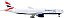 Miniatura Avião Boeing 777-200ER British Airways Gemini Jets 1:400 Metal Diecast - Imagem 5