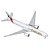 Miniatura Avião Boeing 777-300ER Emirates Gemini Jets 1:400 - Imagem 1