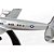 Miniatura Avião Presidencial VC-121E Lockheed Constellation Columbine III 1/300 Daron Postage Stamp - Imagem 3