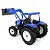 Miniatura Trator Agrícola New Holland T6070 FWA Pá Carregadora 1/16 ERTL - Imagem 5
