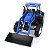 Miniatura Trator Agrícola New Holland T6070 FWA Pá Carregadora 1/16 ERTL - Imagem 6