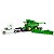 Miniatura Colheitadeira John Deere S780 Carreta com Prancha Lowboy Escala 1/64 ERTL - Imagem 1