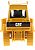 Miniatura Trator De Esteira Caterpillar D5G XL Diecast Masters Micro Series Metal - Imagem 2