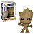 Funko Pop Guardians Galaxy 2 Groot #202 Pop! TV Vinyl 9,5 cm Colecionável - Imagem 3