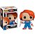 Funko Pop Childs Play 2 Chucky #56 Pop! TV Vinyl 9,5 cm Colecionável - Imagem 1