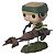 Funko Pop Rides Star Wars Rides Luke Skywalker #229 Vinil 15 Cm Oficial Funko Vinil 9,5 cm Oficia... - Imagem 1