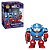 Funko Bitty Pop Marvel Bots Captain Amererica Mech 2,5Cm Miniatura Oficial Funko 2,5cm Miniatura ... - Imagem 4