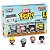 Funko Bitty Pop Naruto Shippuden Team 7 Kakashi 4Pack 2,5Cm Miniatura Oficial Funko 2,5cm Miniatu... - Imagem 1