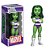 Funko Rock Candy Marvel She-Hulk Vinil 12,7 Cm Oficial Funko Vinil 12,7 cm Oficial Funko - Imagem 1