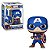 Funko Pop Marvel New Classics Captain America #1419 Vinil 9,5 Cm Oficial Funko Vinil 9,5 cm Ofici... - Imagem 3