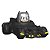 Funko Bitty Pop Dc Batman Rides Batman W/Batmobile 2,5Cm Miniatura Oficial Funko 2,5cm Miniatura ... - Imagem 2