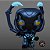 Funko Pop Chase Blue Beetle Blue Beetle #1403 Variante Rara 1 em 6 Vinil 9,5cm - Imagem 2