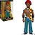Funko Pop Gold 30Cm 12 Outkast Andre 3000 Black & Gold Suit #59501 Vinil 30Cm Edição Premium Funk... - Imagem 1