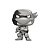 Funko Pop Chase Turtles Ninja Michelangelo #34 Variante Rara 1 Em 6 Vinil 9,5Cm Vinil 9,5 cm Ofic... - Imagem 3