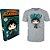 Camiseta Funko Tees Camiseta Funko Tees My Hero Academia Deku Md Tamanho Md Algodão Oficial Funko... - Imagem 1