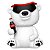 Funko Pop Coca-Cola 90S - Polar Bear #158 Vinil 9,5 Cm Oficial Funko Vinil 9,5 cm Oficial Funko - Imagem 1