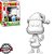 Funko Pop The Grinch The - Grinch D.I.Y #12 Vinil 9,5 Cm Oficial Funko Vinil 9,5 cm Oficial Funko - Imagem 1
