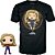 Funko Pop Marvel Captain Marvel + - Tee Bundle #63563 Vinil 9,5 cm Oficial Funko - Imagem 2