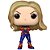 Funko Pop Marvel Captain Marvel + - Tee Bundle #63563 Vinil 9,5 cm Oficial Funko - Imagem 3