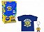 Funko Pop Pocket + Tee Spongebob - W/Rainbow Kid #63483 Vinil 9,5 Cm Oficial Funko Vinil 9,5 cm O... - Imagem 1
