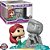 Funko Pop Disney Little Mermaid Ariel With - Eric Statue #1169 Vinil 9,5 Cm Oficial Funko Vinil 9... - Imagem 1