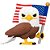 Funko Pop Peacemaker - Eagly Flocked #1236 Vinil 9,5 cm Oficial Funko - Imagem 2