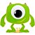 Funko Pop Pins.Disney Monster Inc - Mike Wazowski #37298 Vinil 9,5 cm Oficial Funko - Imagem 2