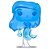 Funko Pop Disney Little Mermaid Ariel - Translucent Blue #563 Vinil 9,5 cm Oficial Funko - Imagem 2