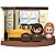 Funko Pop Marvel Wanda Vision Mini Moments Wanda & - Agnes 2Pack #60959 Vinil 9,5 cm Oficial Funko - Imagem 3
