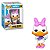 Funko Pop Disney Mickey And Friends - Daisy Duck #1192 Vinil 9,5 cm Oficial Funko - Imagem 3