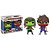 Funko Pop Marvel Vs Capcom Gamora Vs - Strider 2Pack Vinil 9,5 cm Oficial Funko - Imagem 1