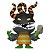 Funko Pop Disney Nbc - Harlequin Demon #212 Vinil 9,5 cm Oficial Funko - Imagem 1