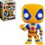 Funko Pop Marvel Deadpool Deadpool Yellow And - Blue Suit #112 Vinil 9,5 cm Oficial Funko - Imagem 1