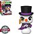 Funko Pop Heroes Dc The - Penguin Snowman #367 Vinil 9,5 cm Oficial Funko - Imagem 1