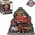 Funko Pop Marvel Iron - Man Graffiti #753 Vinil 9,5 cm Oficial Funko - Imagem 1